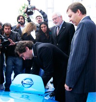 Presidente Piñera inaugura primera Electrolinera de Latinoamérica, proyecto supervisado por SEC