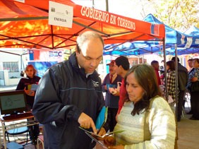 SEC Bío Bío participa activamente en nueva jornada de Gobierno en Terreno en Penco