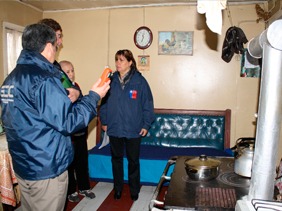 SEC Magallanes, junto a Seremi de Salud, fiscaliza emanaciones de gas en hogares