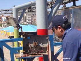 SEC Coquimbo suspende funcionamiento de juegos mecánicos por riesgos de electrocución