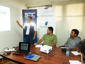 Funcionarios de SEC Maule capacitan a personal  del Consejo Nacional de Producción Limpia