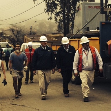 Superintendente de la SEC viaja a Valparaíso para monitorear recuperación del servicio eléctrico