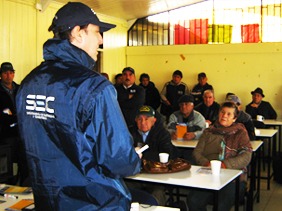 SEC Araucanía aclara dudas de integrantes  de Juntas de Vigilancia de Nueva Imperial