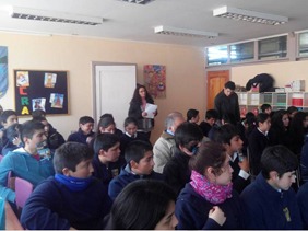 SEC Los Lagos explica importancia de seguridad en uso de energéticos a escolares de Cochamó