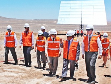 Superintendente Ávila encabeza ceremonia de inicio de obras de planta termosolar de II Región