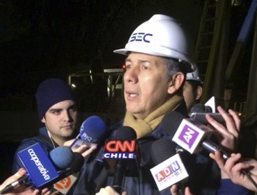 SEC: 8.631 familias permanecen sin energía eléctrica a nivel nacional como efecto del temporal