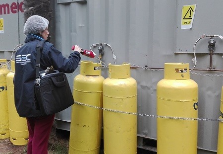 SEC Valparaíso fiscaliza instalaciones eléctricas y de gas habilitadas en la Quinta Vergara por Viña 2018