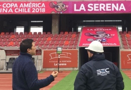 SEC Coquimbo fiscaliza estadios de la región que recibirán la Copa América Femenina 2018