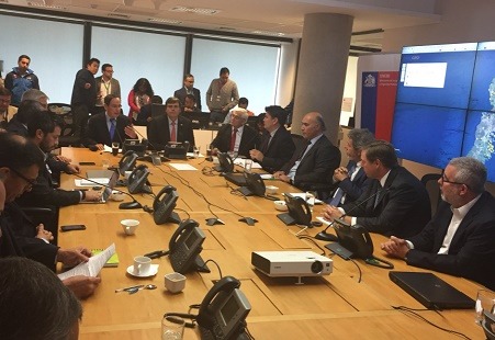 SEC participa en mesas de trabajo de Onemi en el marco del Plan Invierno 2018