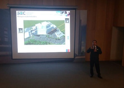 SEC Bio Bío expuso ante Servicios de Salud de la región normas de seguridad para instalaciones en recintos hospitalarios