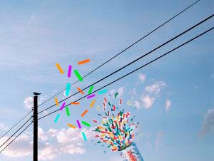 SEC llama a la ciudadanía a no lanzar cotillón cerca de las redes eléctricas para evitar apagones e incendios