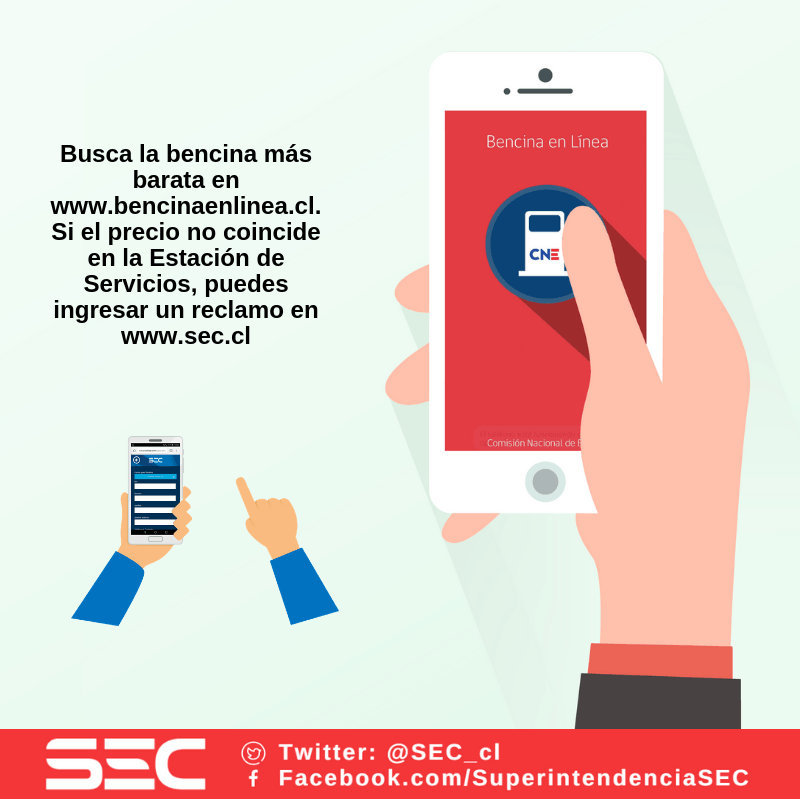 Busca la bencina más barata