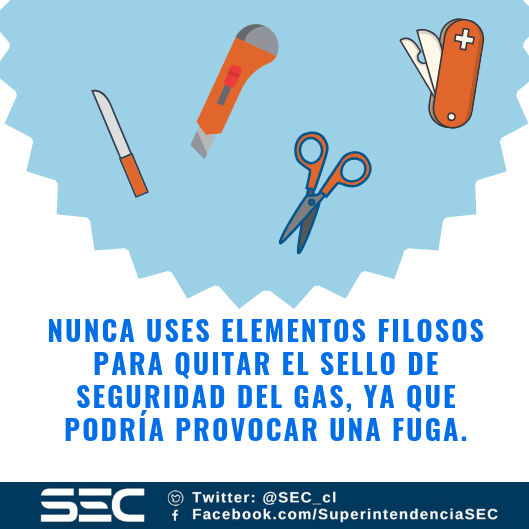 Recomendaciones del uso adecuado de los cilindros de gas