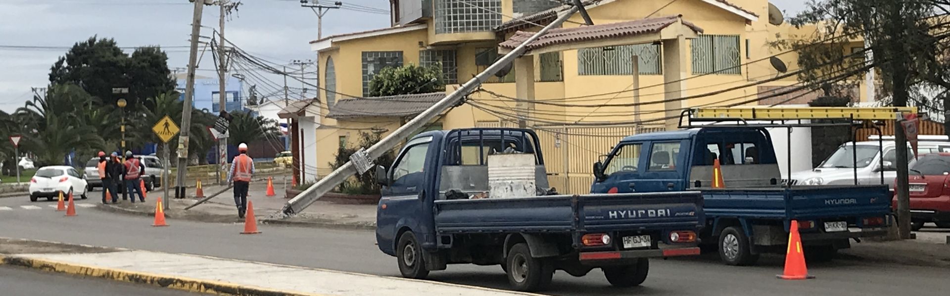 SEC Arica y Parinacota reitera a la comunidad llamado a reportar desde sus celulares postes chocados o en mal estado