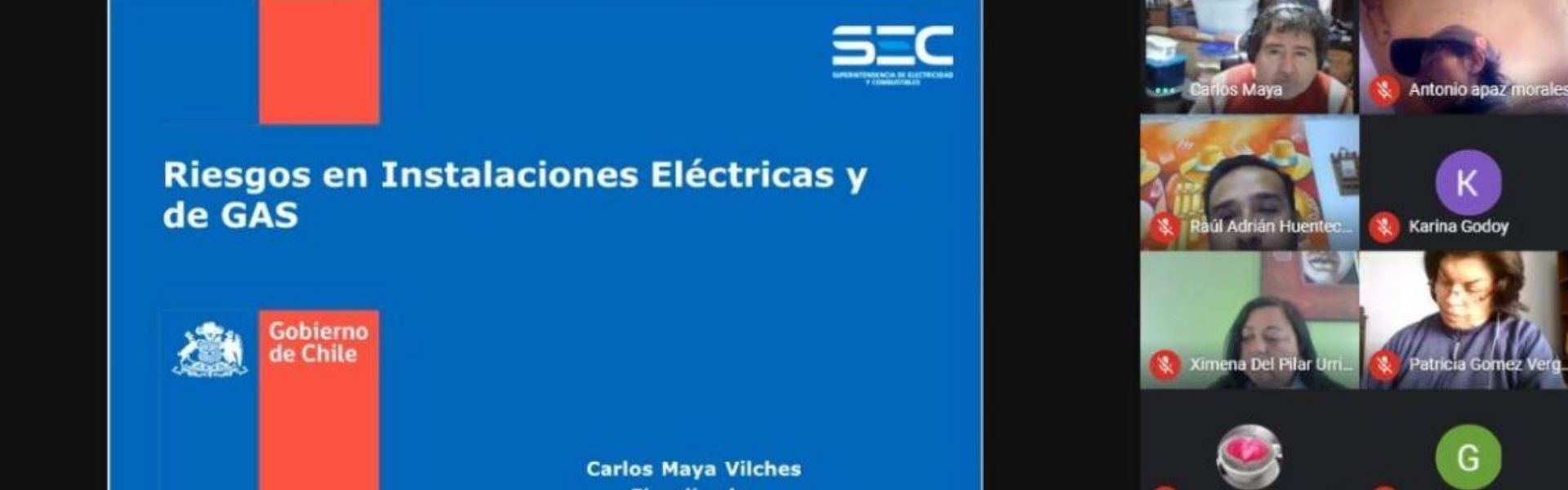 SEC Arica capacita a emprendedores y estudiantes de la región en el uso seguro de la electricidad y combustibles