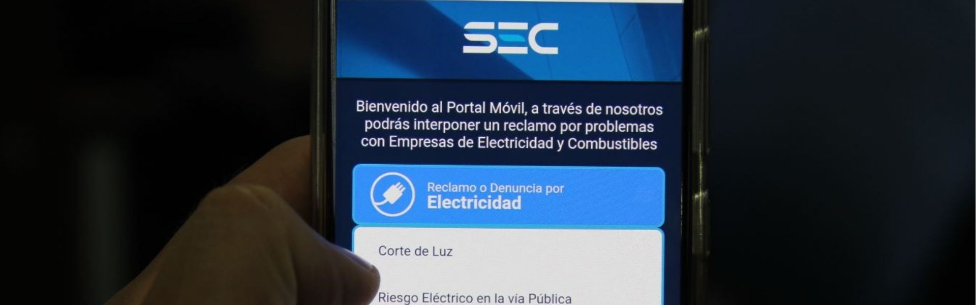 SEC Atacama recuerda que desde celulares es posible reportar cortes de luz y dudas al usar los energéticos
