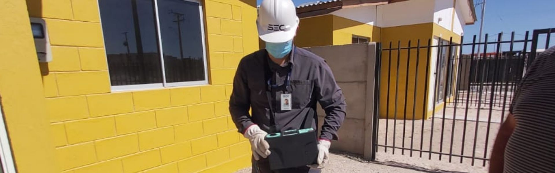 SEC Atacama fiscaliza seguridad de instalaciones en conjunto habitacional de Caldera que recibirá a más de 120 familias