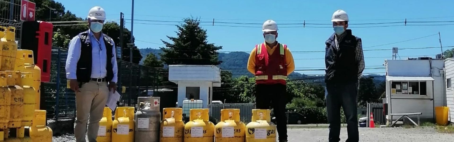 SEC Los Ríos fiscaliza seguridad de cilindros de gas en centros de distribución de la región