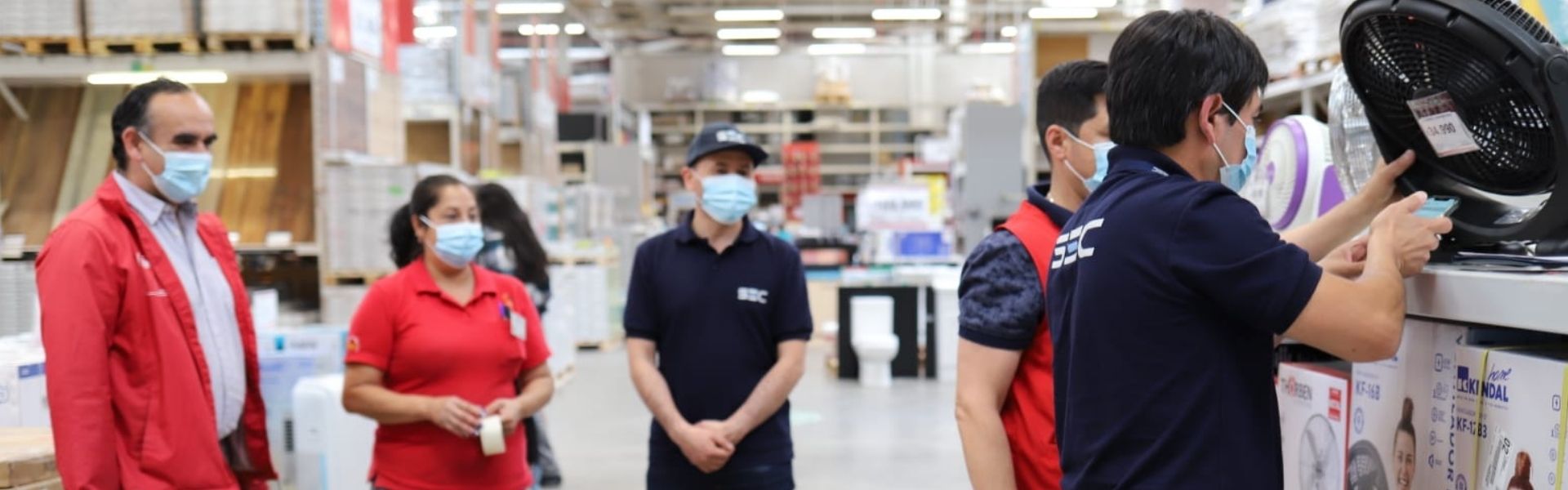 SEC Ñuble fiscaliza que ventiladores y aires acondicionados a la venta cuenten con SELLO SEC