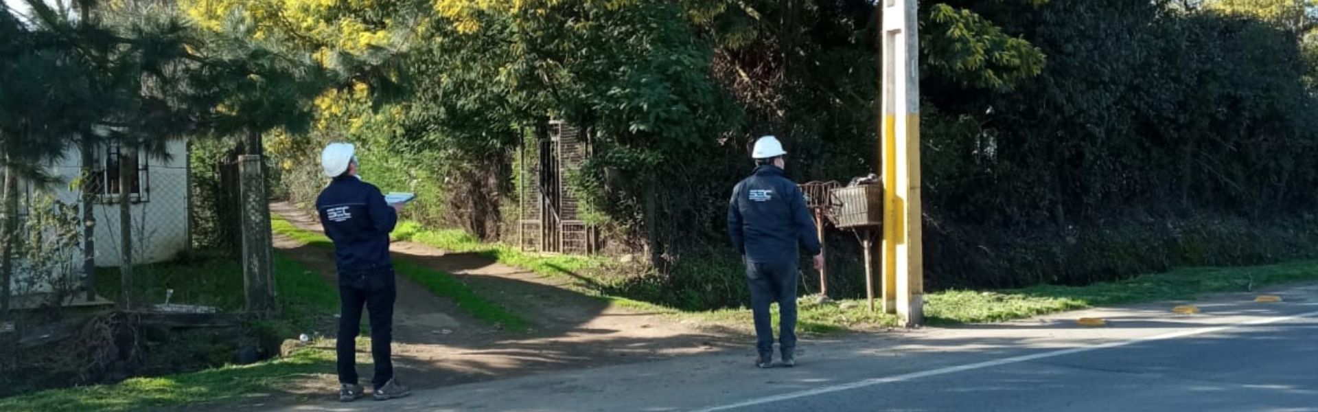 SEC Ñuble fiscaliza avance de planes exigidos a CGE en comunas de Ñiquén, San Carlos y San Fabián