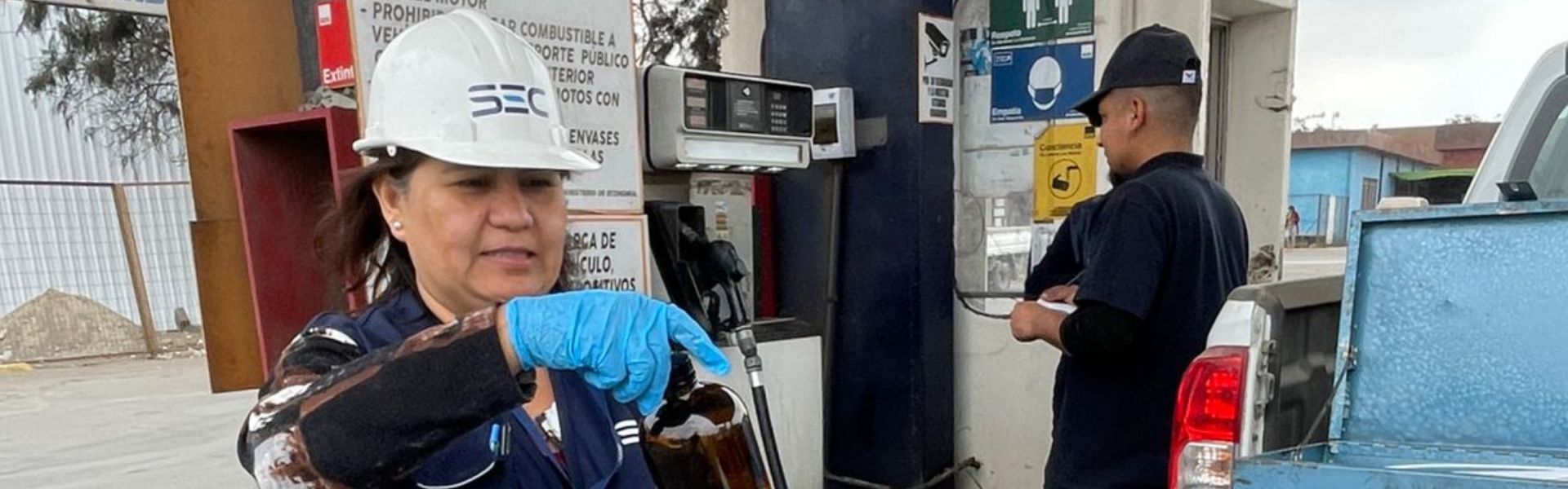 SEC Arica y Parinacota fiscaliza calidad del combustible a la venta en estaciones de servicio de la región