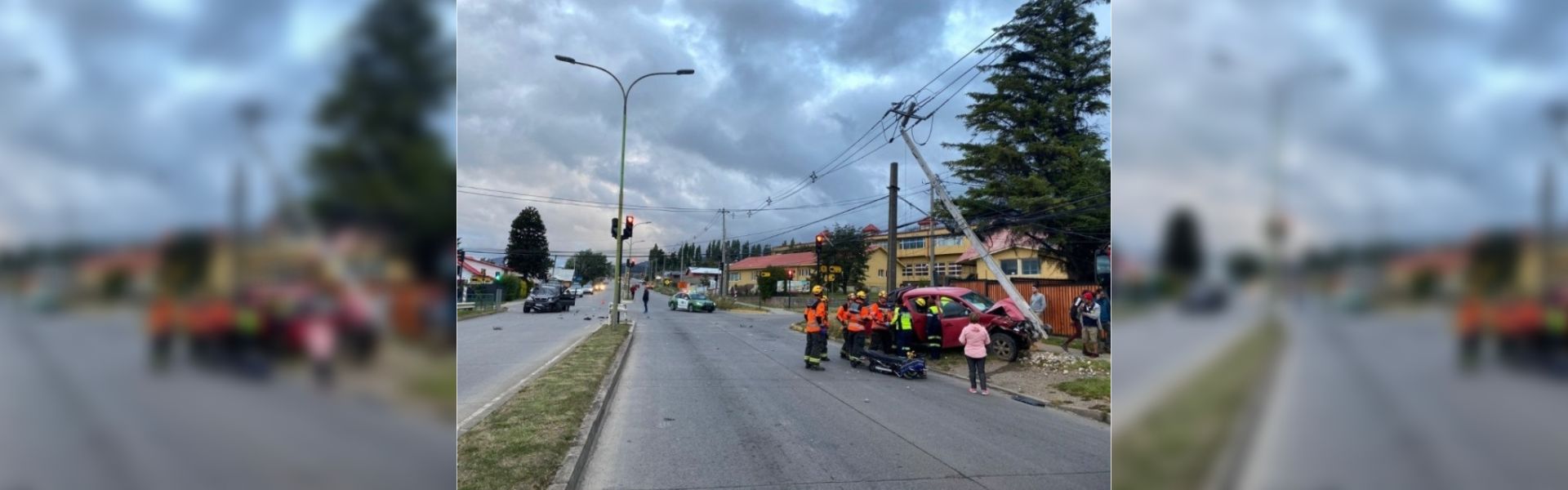 SEC Aysén informa que se produjeron 91 choques a postes en 2022 que provocaron cortes de suministro eléctrico