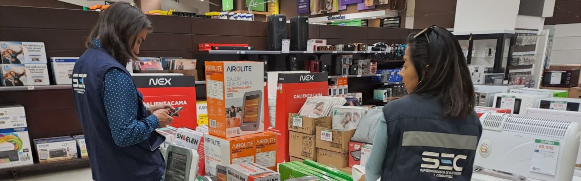 SEC Tarapacá reitera importancia de comprar calefactores con SELLO SEC para este invierno