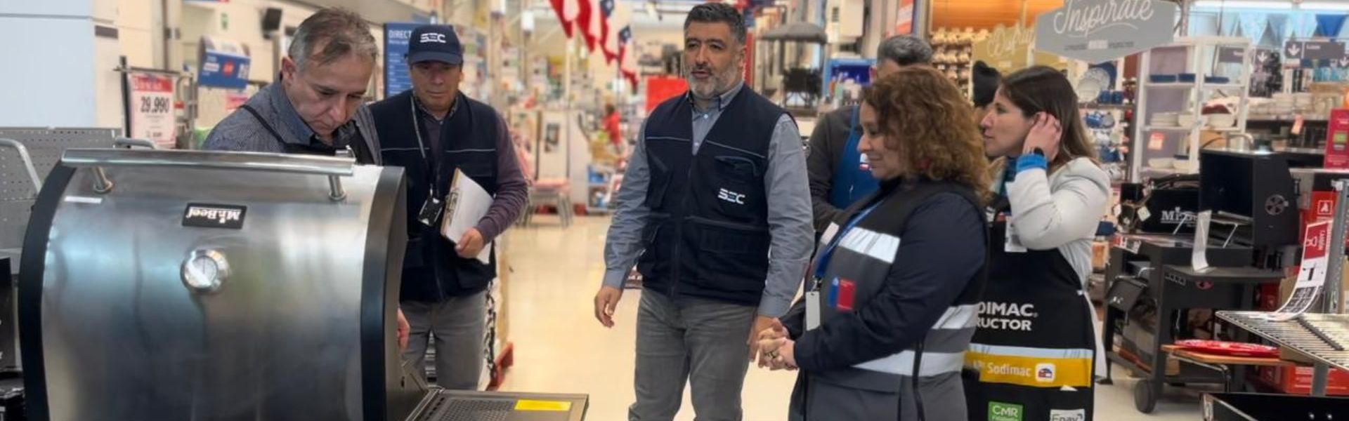 SEC Maule y Seremi de Energía revisan que parrillas a gas y eléctricas  sean seguras a días de las Fiestas Patrias