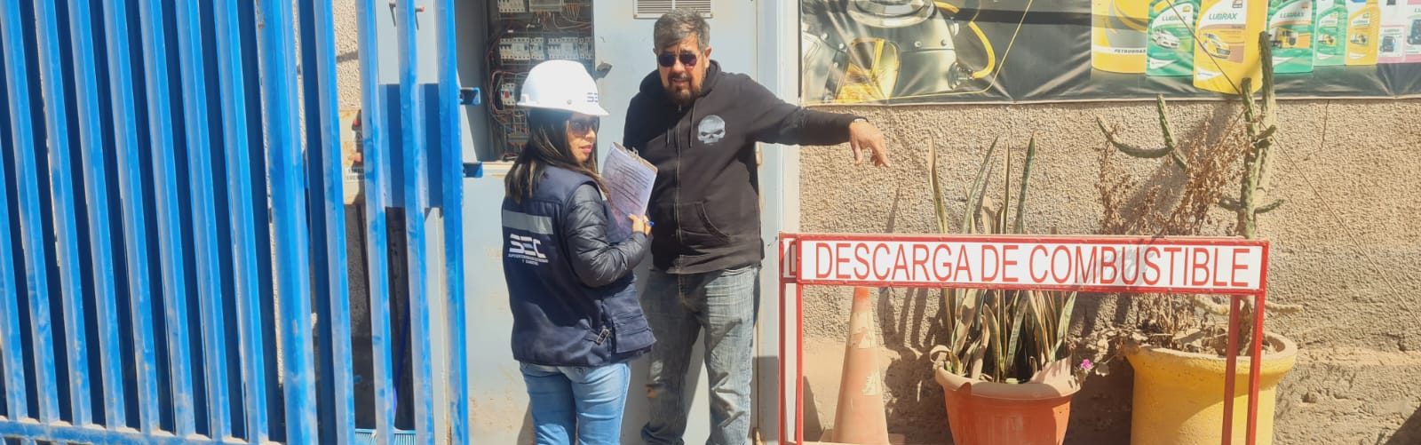SEC Tarapacá fiscaliza seguridad en las estaciones de servicio de la comuna de Alto Hospicio
