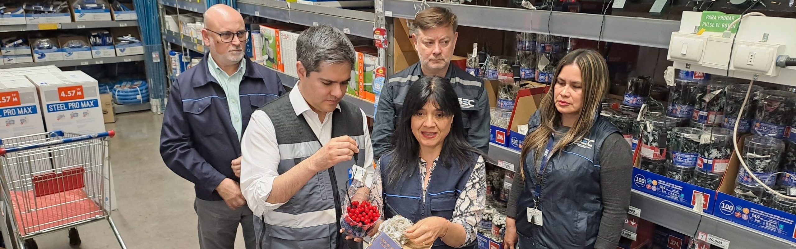 SEC y Ministerio de Energía reiteran llamado  a comprar solo luces navideñas certificadas