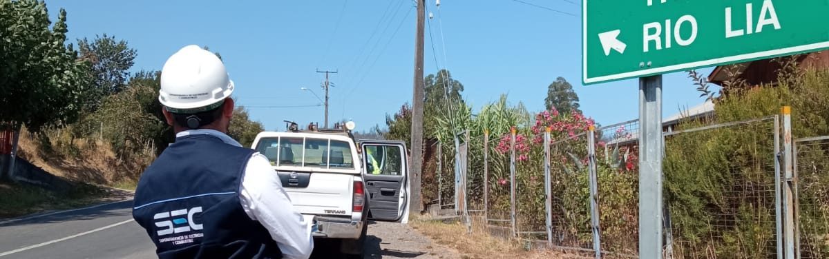 SEC Biobío fiscaliza avance de planes de acción de FRONTEL y CGE tras reclamos por el servicio eléctrico en Santa Juana y Coronel