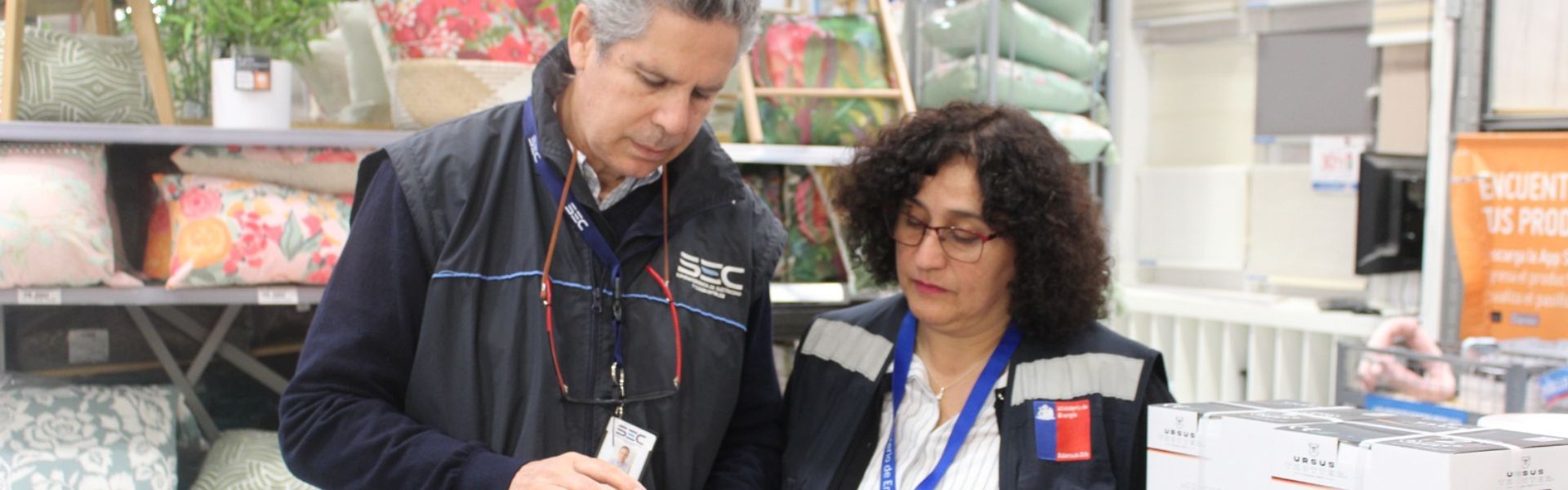 Seremi de Energía y SEC Coquimbo verifican que productos eléctricos y a gas a la venta cuenten con SELLO SEC