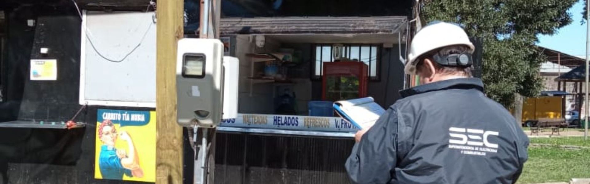 SEC Ñuble fiscaliza puestos de comercio menor y carros de comida instalados en la comuna de San Carlos