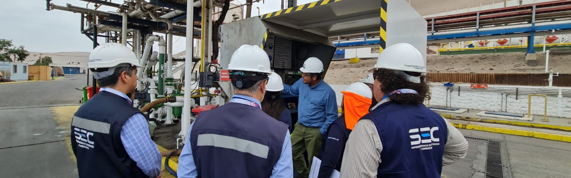 SEC Arica y Parinacota fiscaliza seguridad y operación de plantas de almacenamiento de combustibles