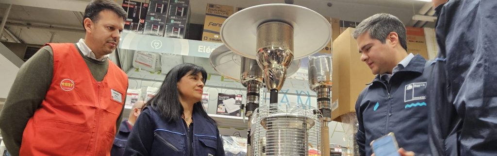 SEC fiscaliza venta de estufas y calefactores  ante llegada del invierno y bajas temperaturas
