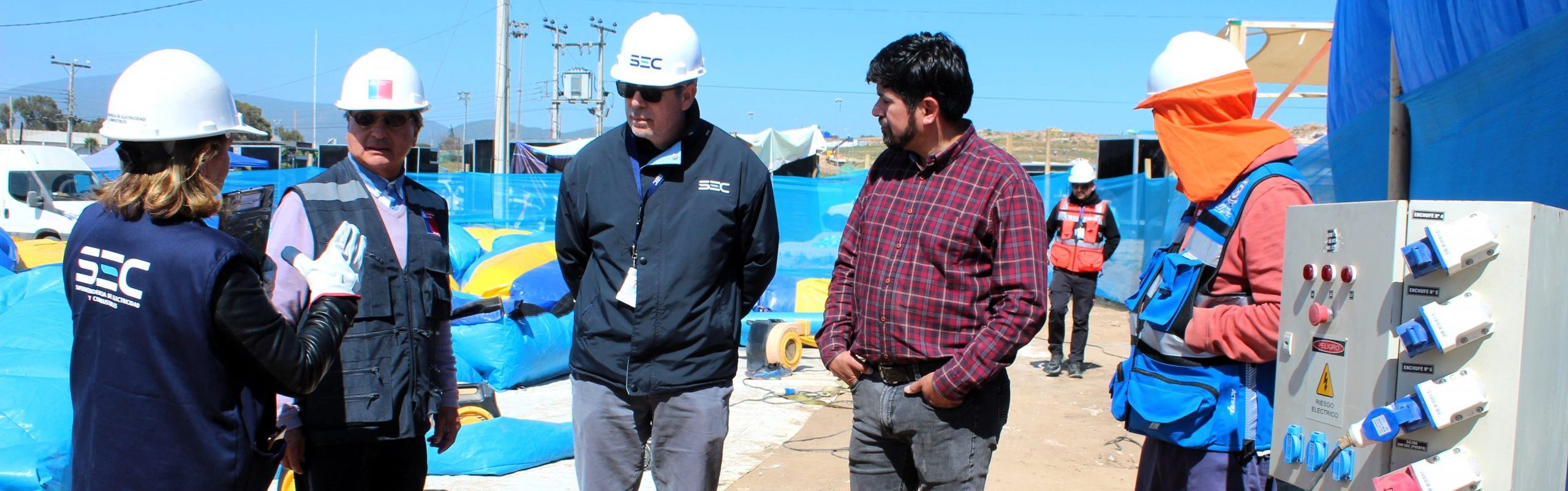 Fiscalizan condiciones eléctricas y de gas en la Pampilla de Coquimbo