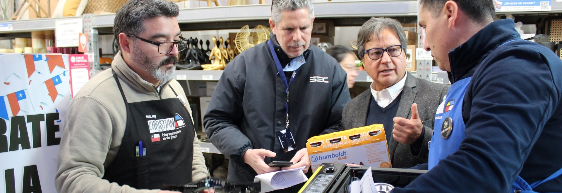 SEC Coquimbo fiscaliza venta de parrillas a gas y eléctricas a días del inicio de Fiestas Patrias