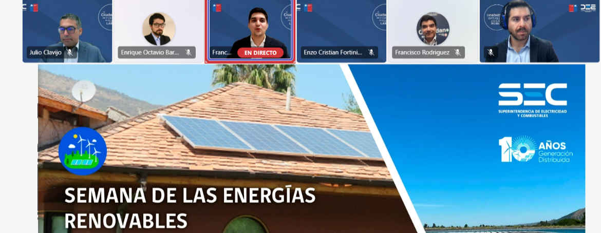 SEC logra amplia convocatoria en Seminario “Semana de las Energías Renovables”