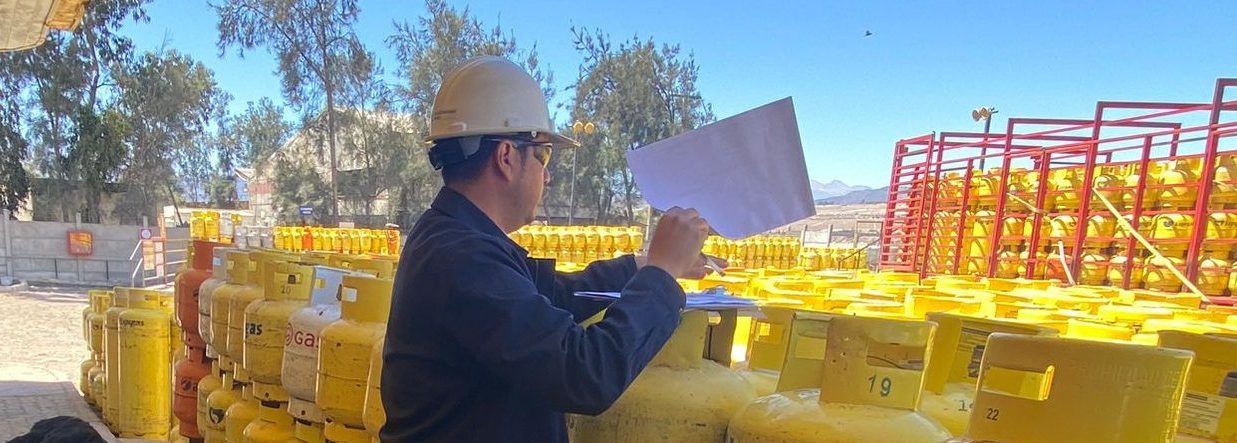 SEC Atacama fiscaliza plantas de envasado y  de almacenamiento de cilindros de Gas Licuado