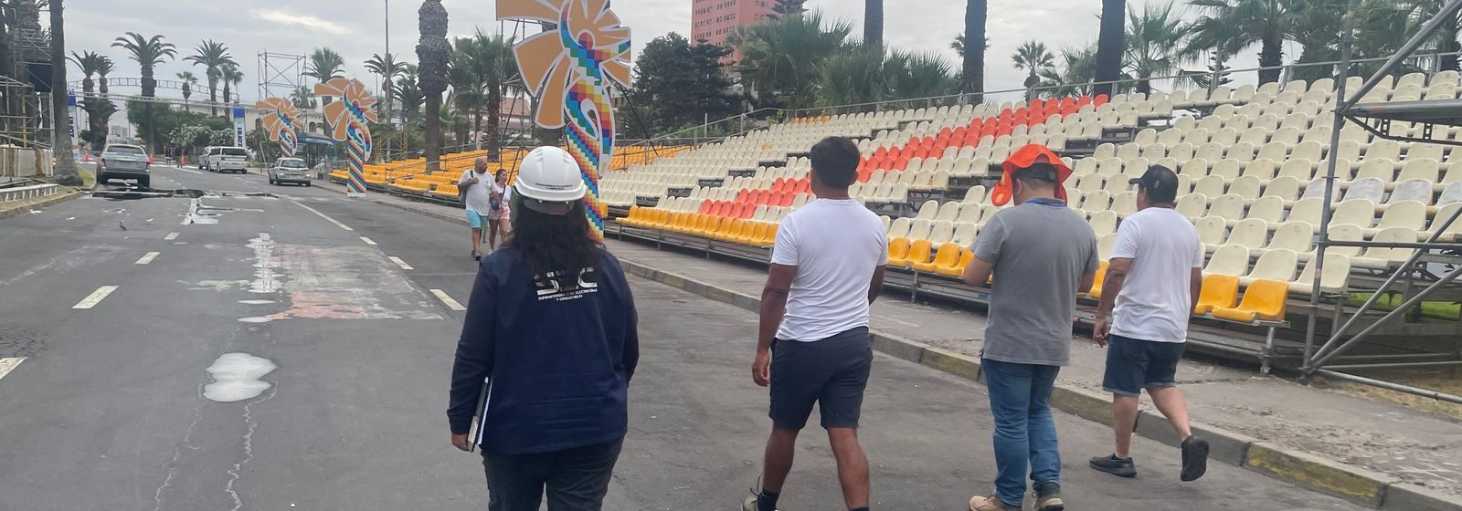 SEC Arica fiscaliza instalaciones del Carnaval “Con la Fuerza del Sol” versión 2025