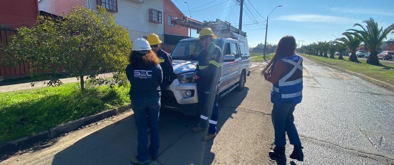 SEC O’Higgins ejecuta simulacro por masivo corte de luz en la región para ver respuesta de eléctrica